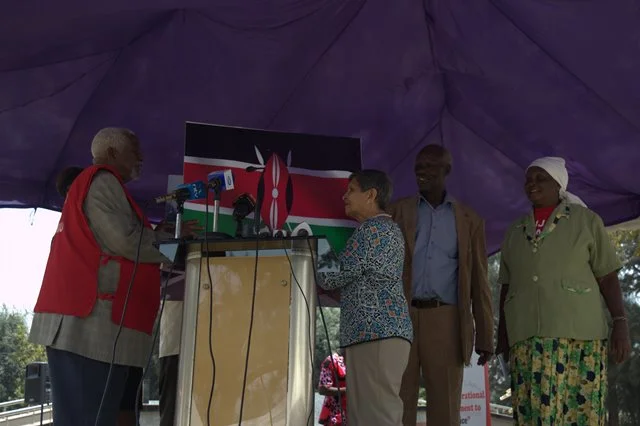 90s & 80S generation pass the Kenyan flag to 70s & 60s generation