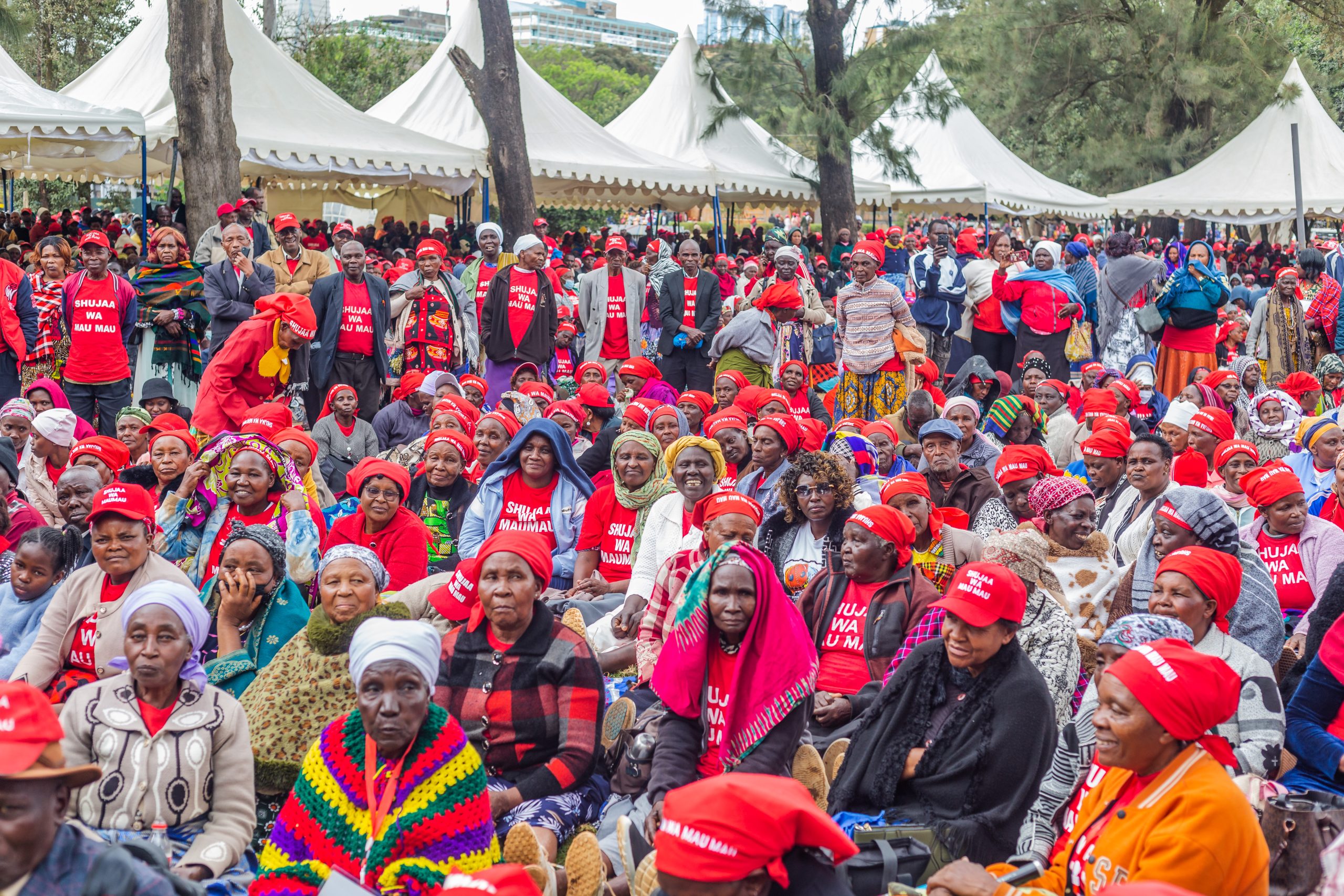 We held the 11th commemoration since the unveiling of the Mau Mau memorial monument. Photo/KHRC